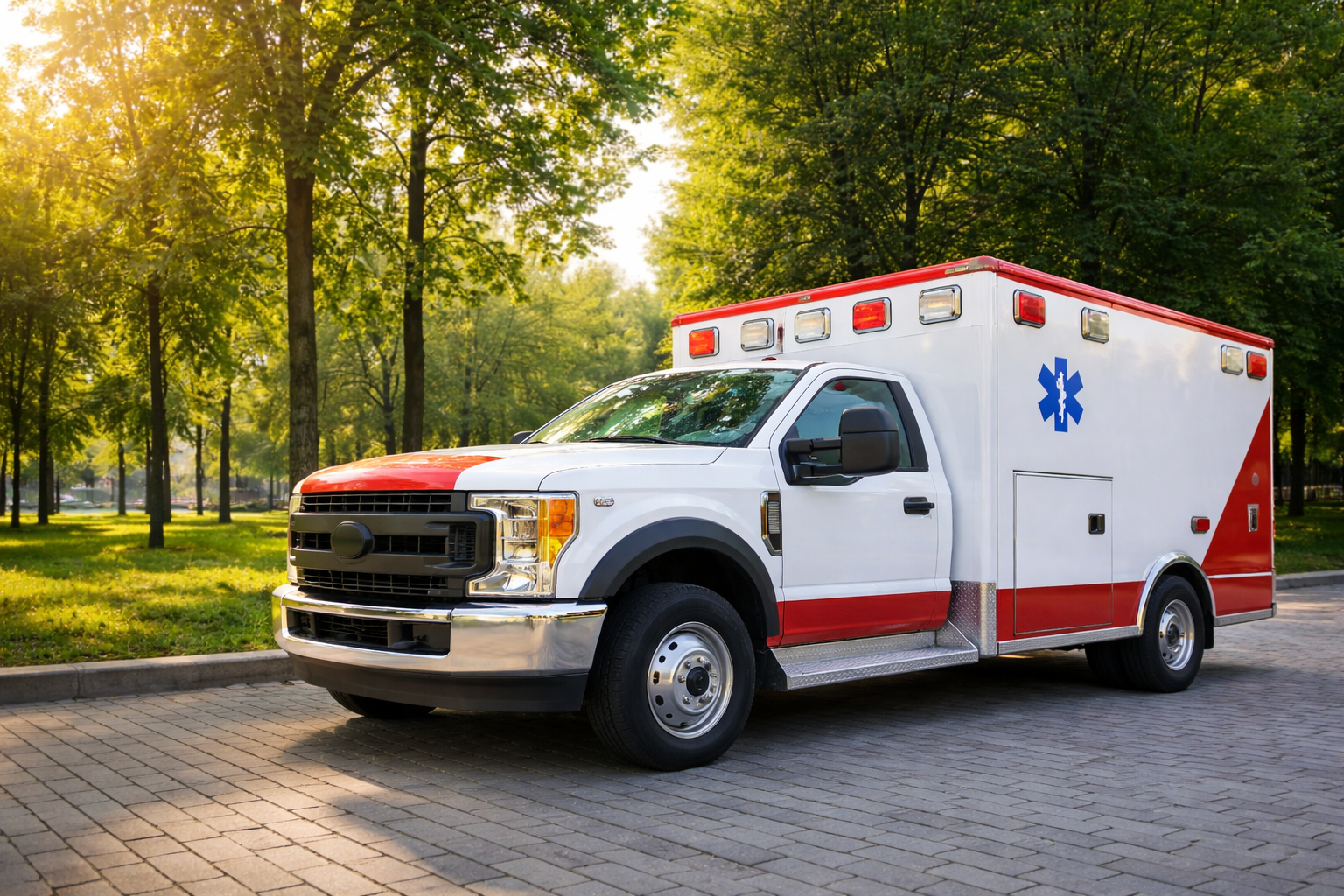 Imagen referencial de servicios de asistencia médica y ambulancia